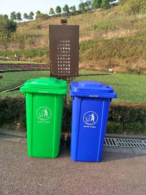重庆可回收垃圾桶工厂 重庆可回收标识垃圾桶